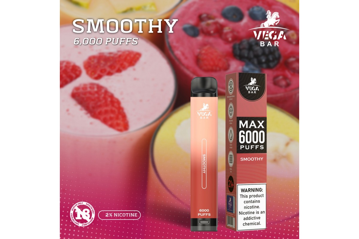 Vega bar max SMOOTHY (ФРУКТОВЫЙ КОКТЕЙЛЬ)