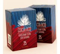 Уголь кокосовый Cocoloco ( 25 мм.) 72 куб. (В Коробке 20 Пачек)