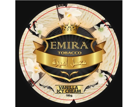 Табак Emira 100 гр Icy Cream Vanilla (Ванильное мороженое)