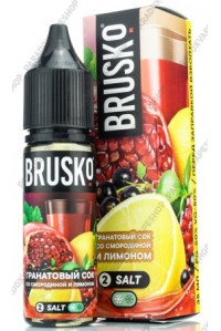 Жидкость Brusko Salt Гранатовый сок со смородиной и лимоном 35мл (20мг)