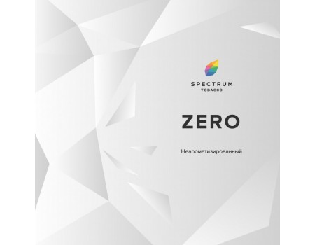Табак Spectrum 100 гр Zero (Неароматизированный)